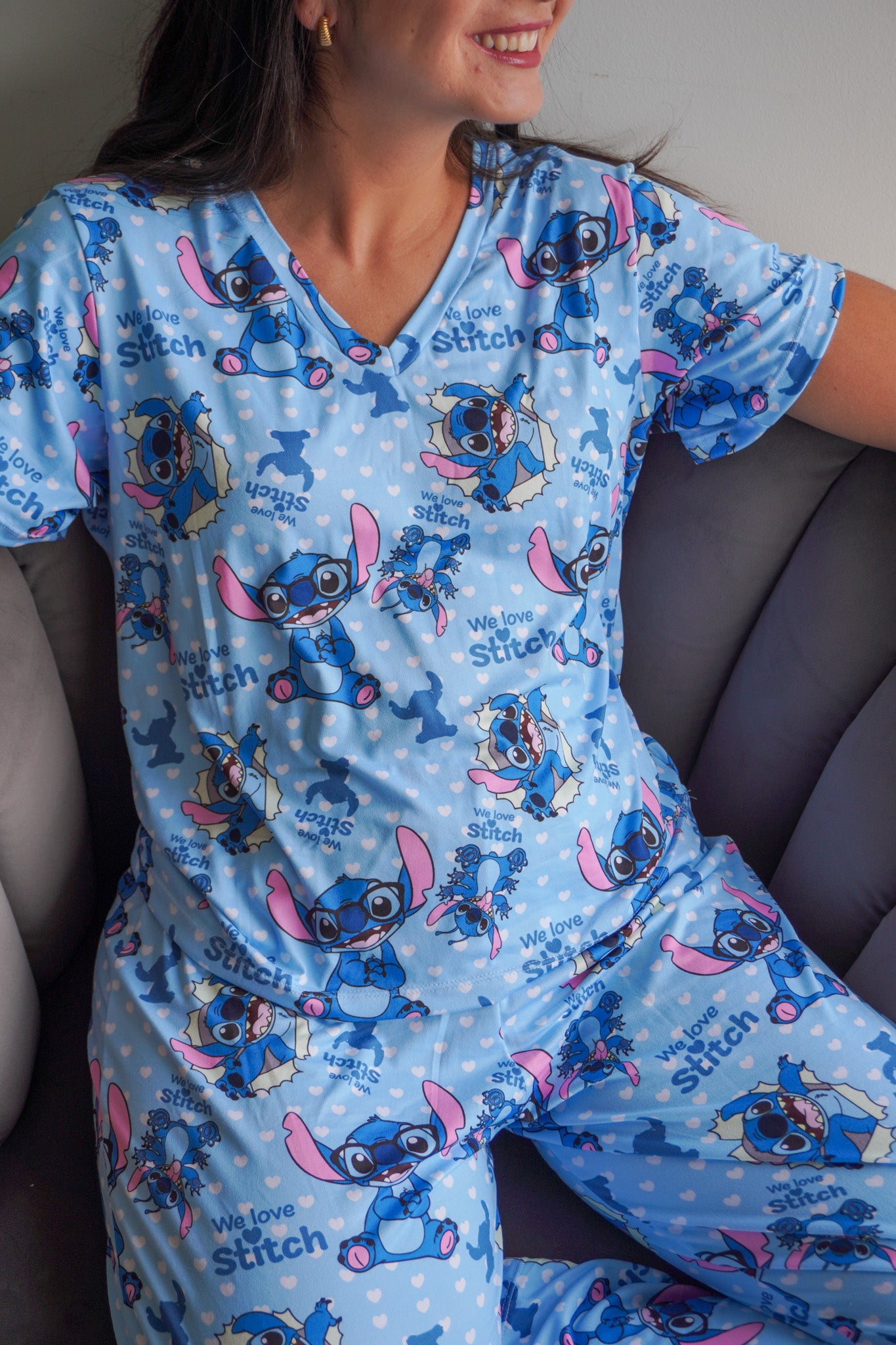 💙 Pijama Stitch 🖤