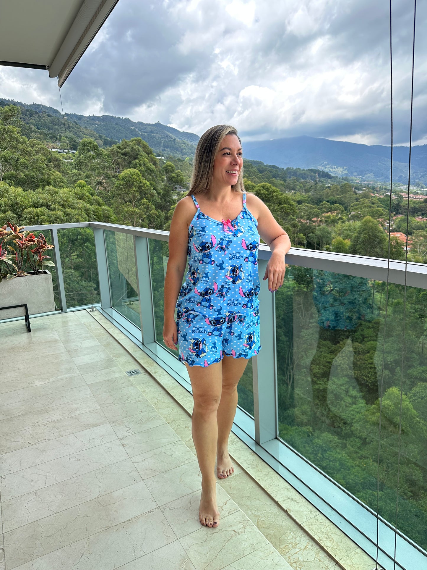 Short Stitch Azul 💙