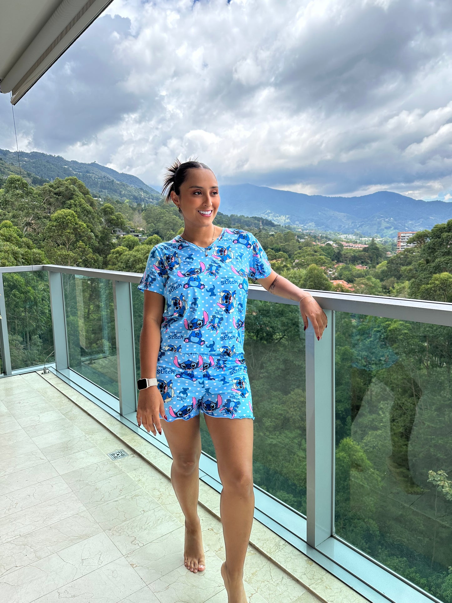Short Stitch Azul 💙