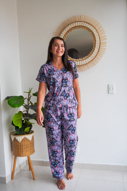 💙 Pijama Stitch 🖤