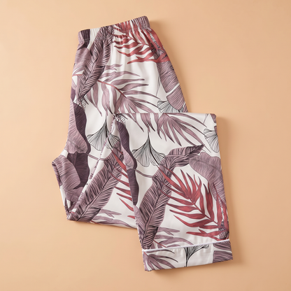 Pijama Hojas Tropicales